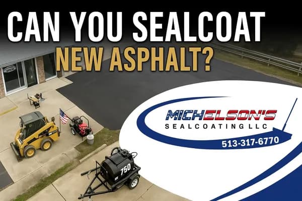 Why Rushing to Sealcoat New Asphalt Can Backfire: Stories, Science, and Surprises from the Driveway Cover